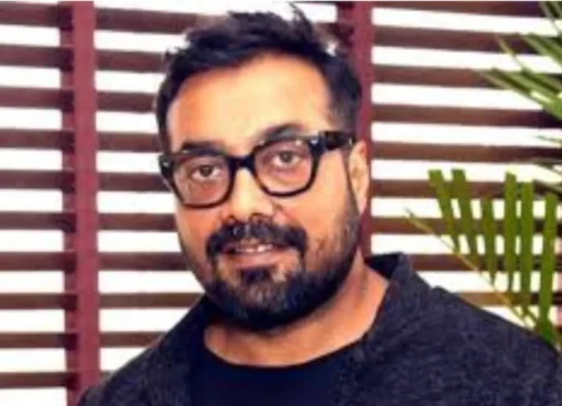 Anurag Kashyap looking serious.