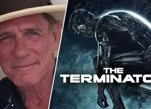 A movie poster for The Terminator