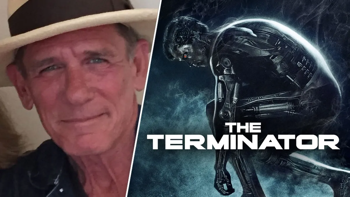 A movie poster for The Terminator