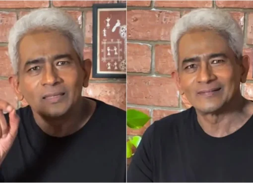 Actor Atul Kulkarni speaking in a simple video about his hunger strike