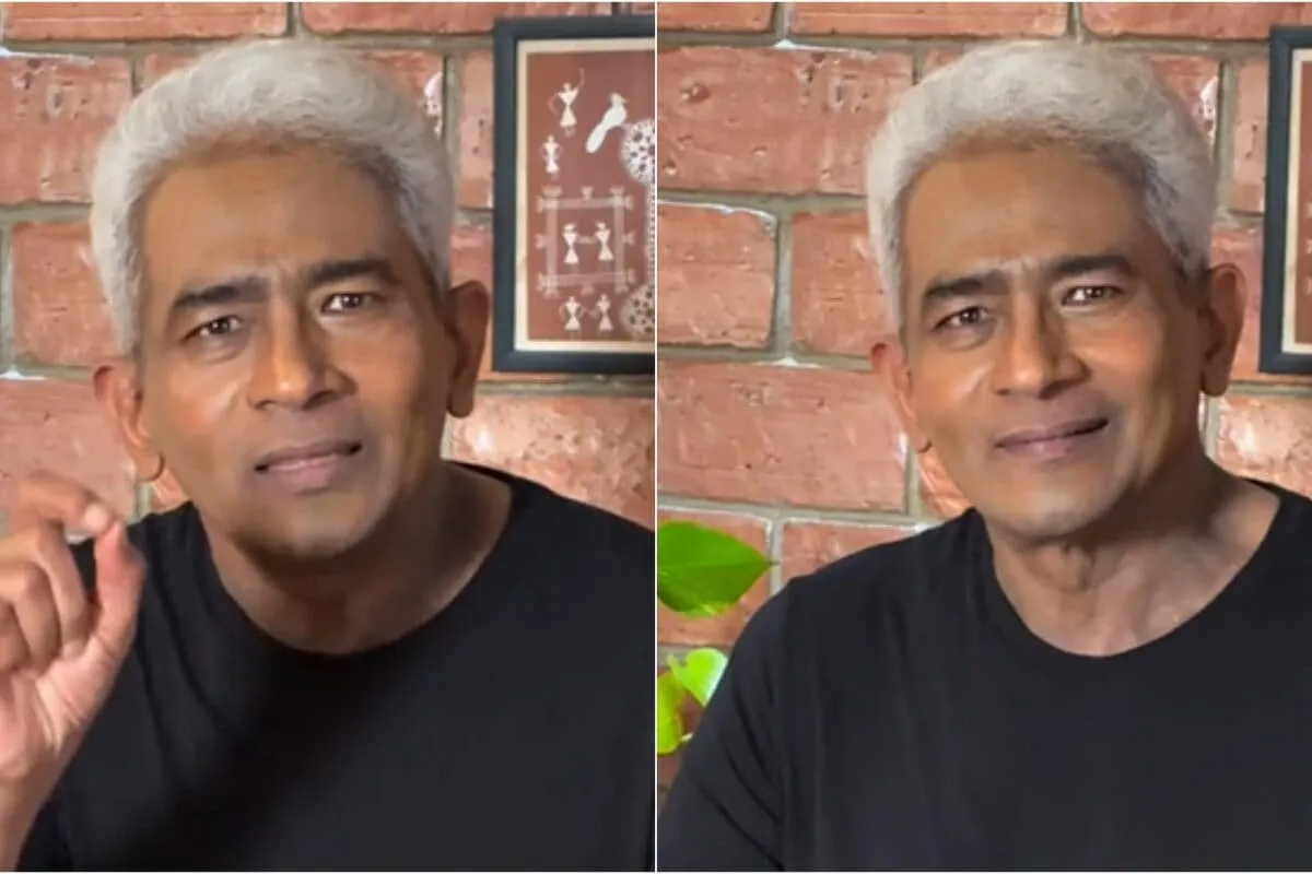 Actor Atul Kulkarni speaking in a simple video about his hunger strike