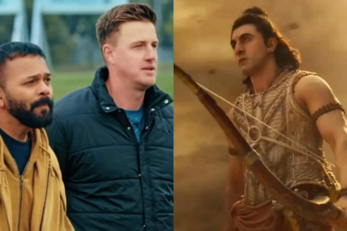 A composite image showing cricketer Morné Morkel, a 'Ramayana' movie graphic, and a portrait of Suneil Anand.