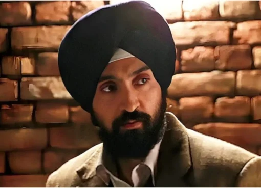 Diljit Dosanjh looking thoughtful.