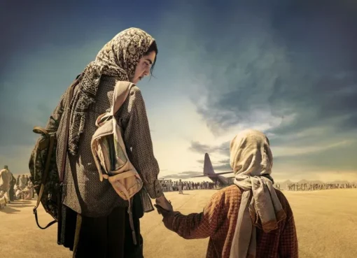 Promotional image for the series 'Kabul' featuring actor Eric Dane.