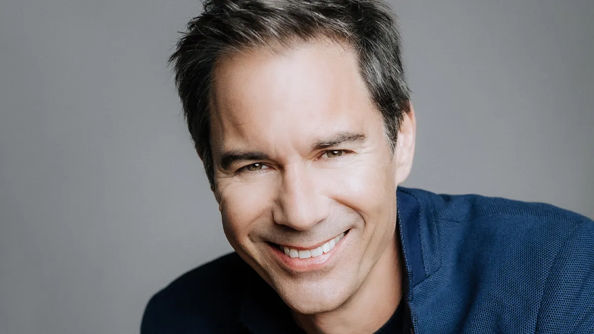 Actor Eric McCormack smiling