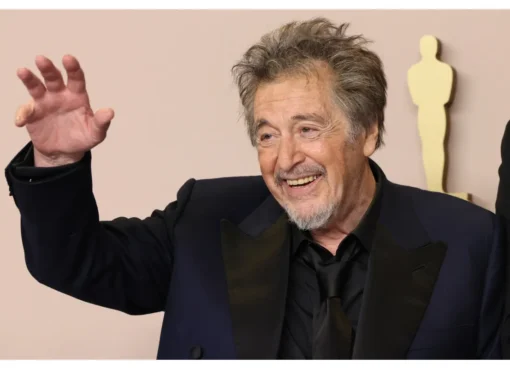 Al Pacino smiling thoughtfully, looking at the camera.