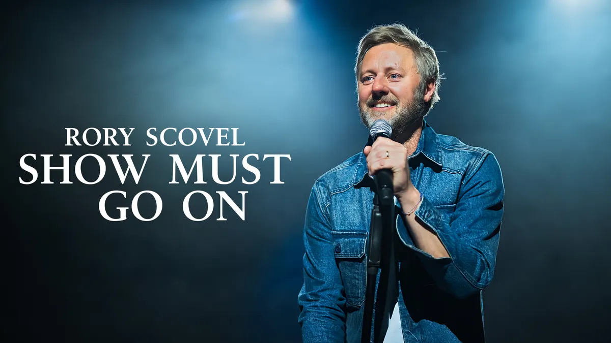 Comedian Rory Scovel smiling