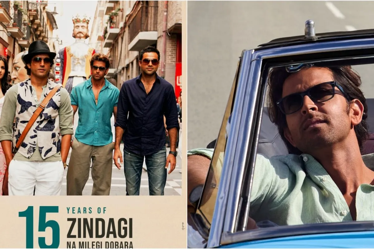 Hrithik Roshan looking thoughtful in a scene from Zindagi Na Milegi Dobara.