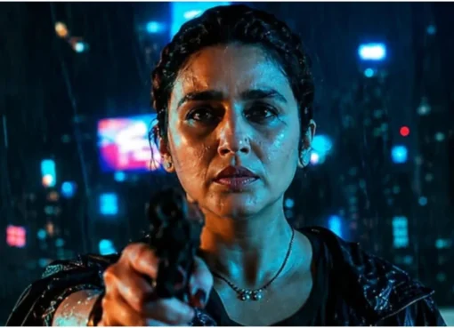 Huma Qureshi with a thoughtful expression.