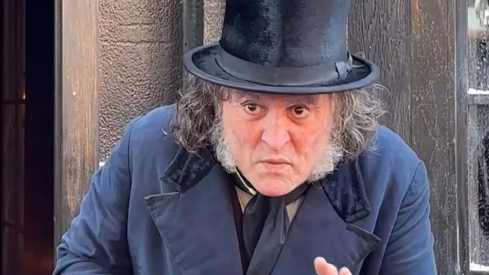 Johnny Depp Channels Scrooge at Comic-Con! What’s This About?