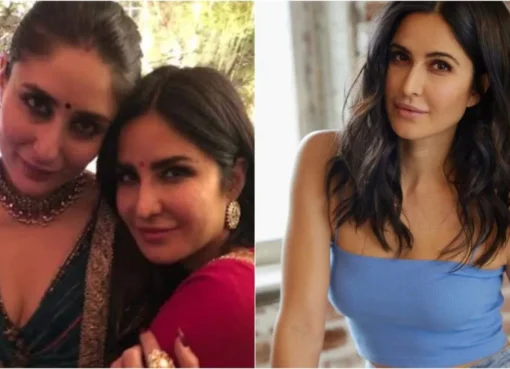 Kareena Kapoor Khan and Katrina Kaif smiling together at an event