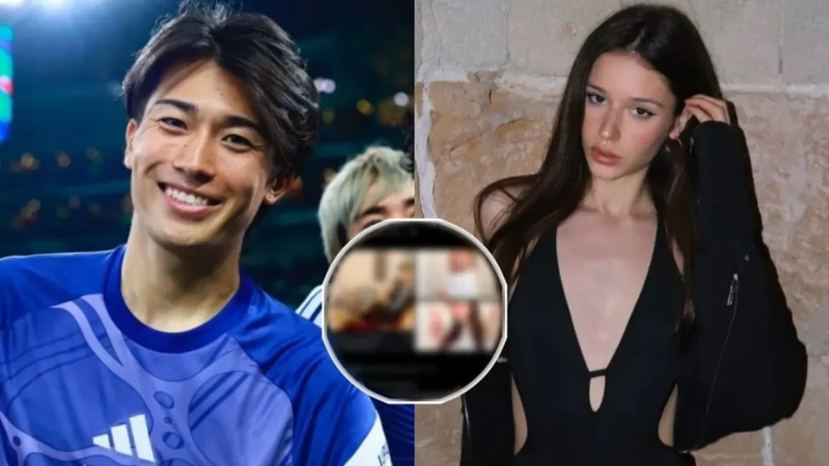 Keito Nakamura and Samantha Frison looking happy together.