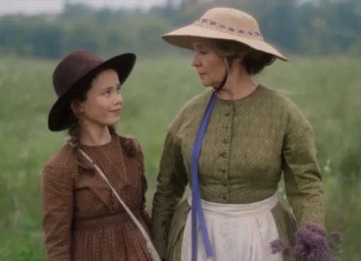 A character experiencing a fever dream flashback on Little House on the Prairie.