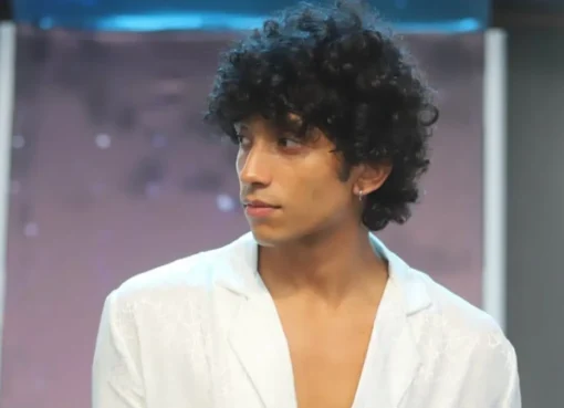 Yogesh Rawat from Lock Upp 2 looking thoughtful.