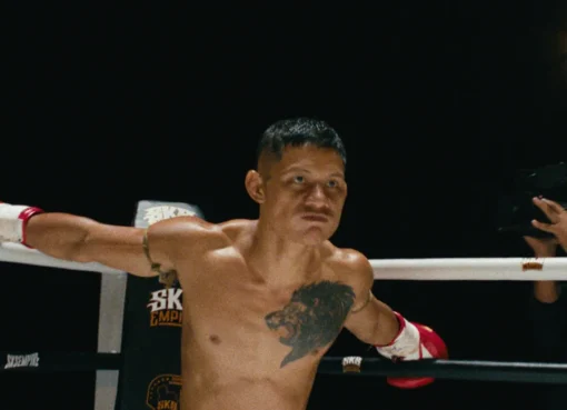 Image of martial artists in action