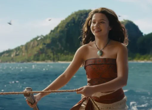 Movie poster for Disney's live-action Moana.