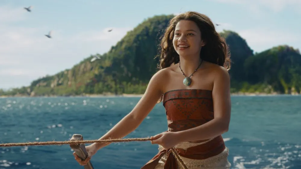 Movie poster for Disney's live-action Moana.