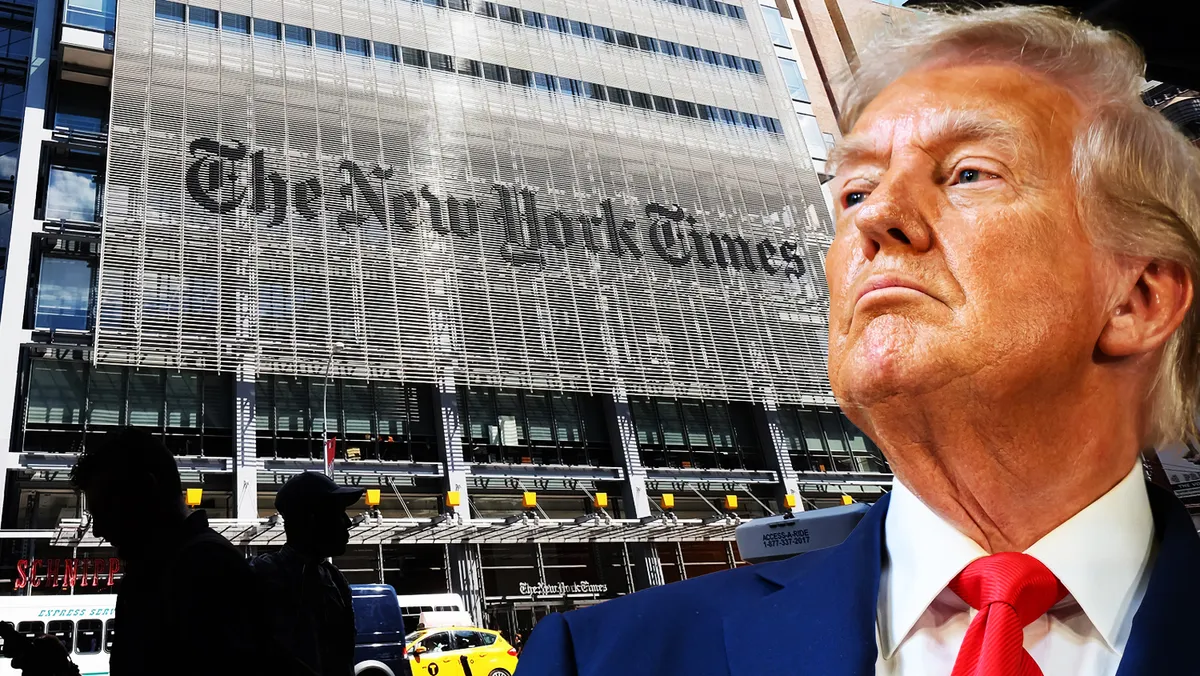 A news headline graphic for BuzzMedia Times.