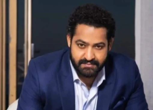 A photo of actor Jr NTR looking calm and focused.