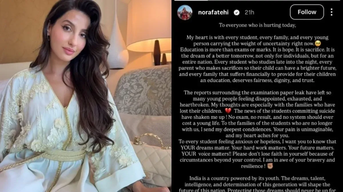 Nora Fatehi Just Said What Every Student Needs To Hear Right Now