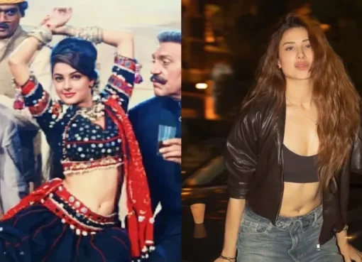 Mamta Kulkarni in her iconic 'Gup Chup Gup Chup' look, with Mahira Sharma in a similar outfit.