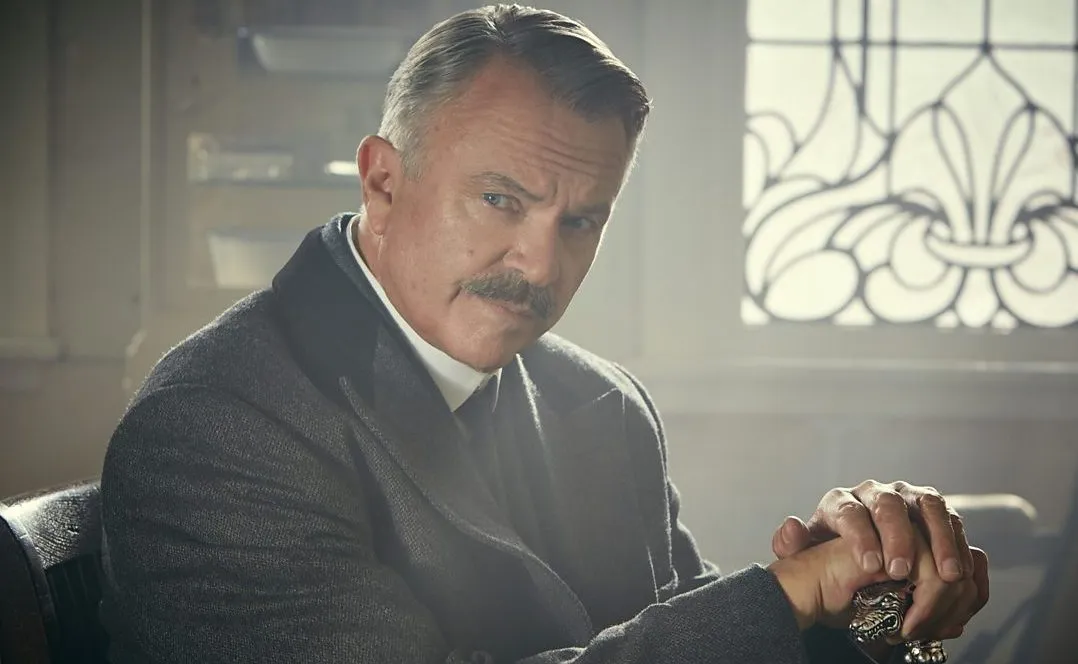 Sam Neill as Chester Campbell in Peaky Blinders.