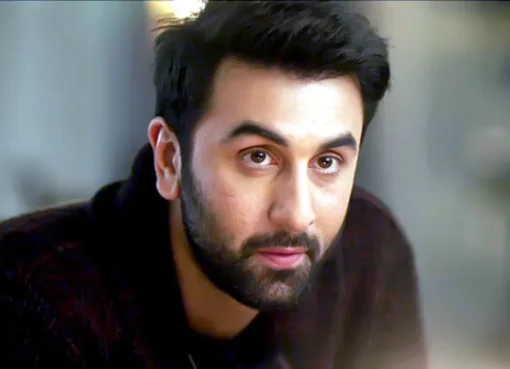 Ranbir Kapoor looking suave, discussing his films.
