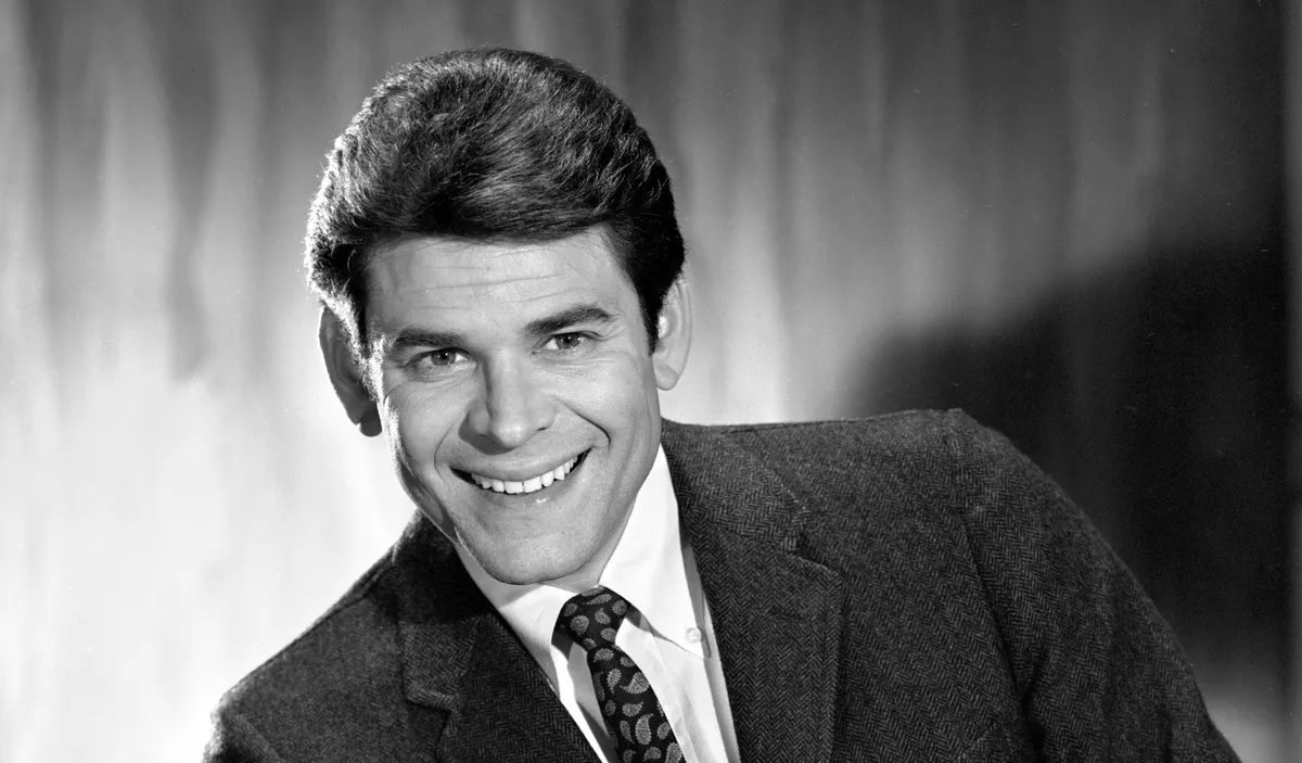 Joby Baker smiling, from an old publicity photo.