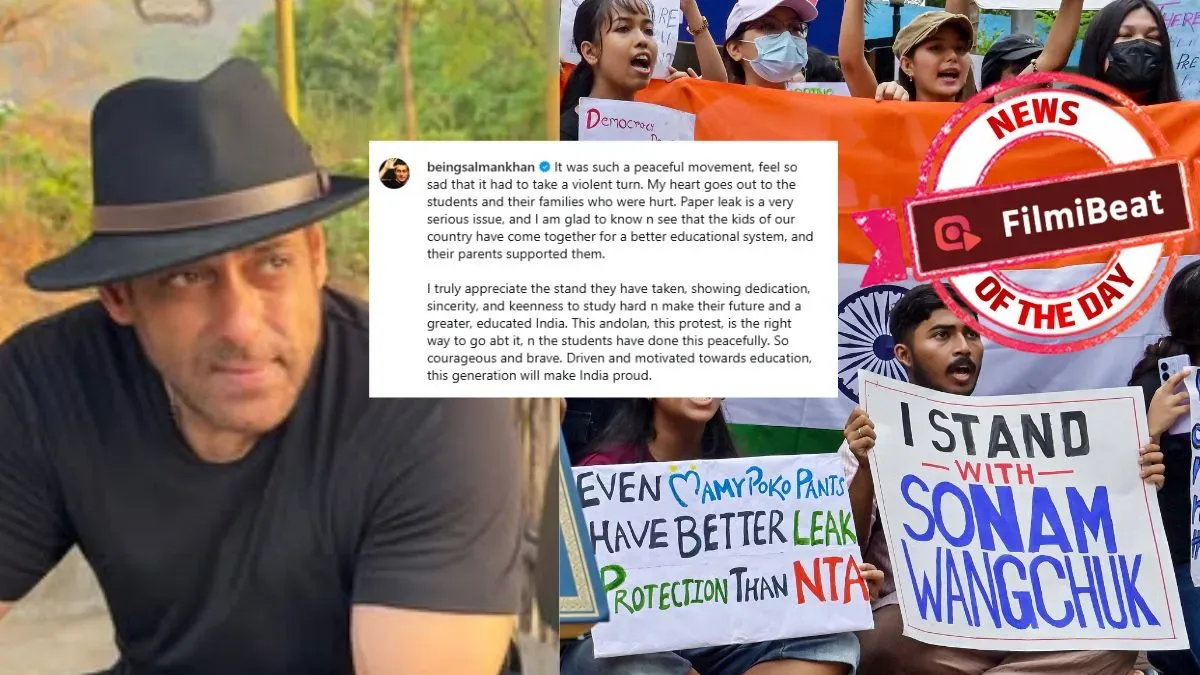 Salman Khan Joins the Conversation: What He’s Saying About the NEET Protests!
