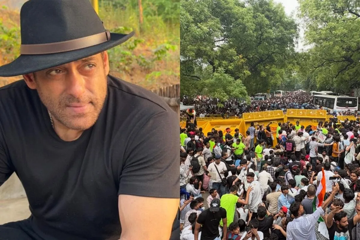 Salman Khan speaking at an event.