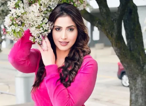 Samaira Sandhu looking elegant and stunning in a gorgeous pink corset outfit.