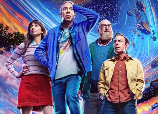 Stuart from the Big Bang Theory spinoff looking at a comic book with hidden messages