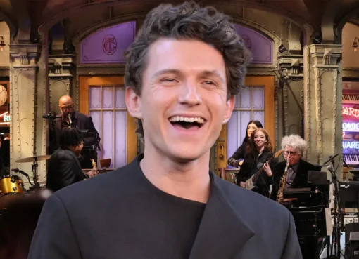 Tom Holland looking thoughtful.