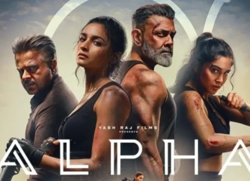 Alia Bhatt looking thoughtful, possibly from a promotional shot for her film 'Alpha'.