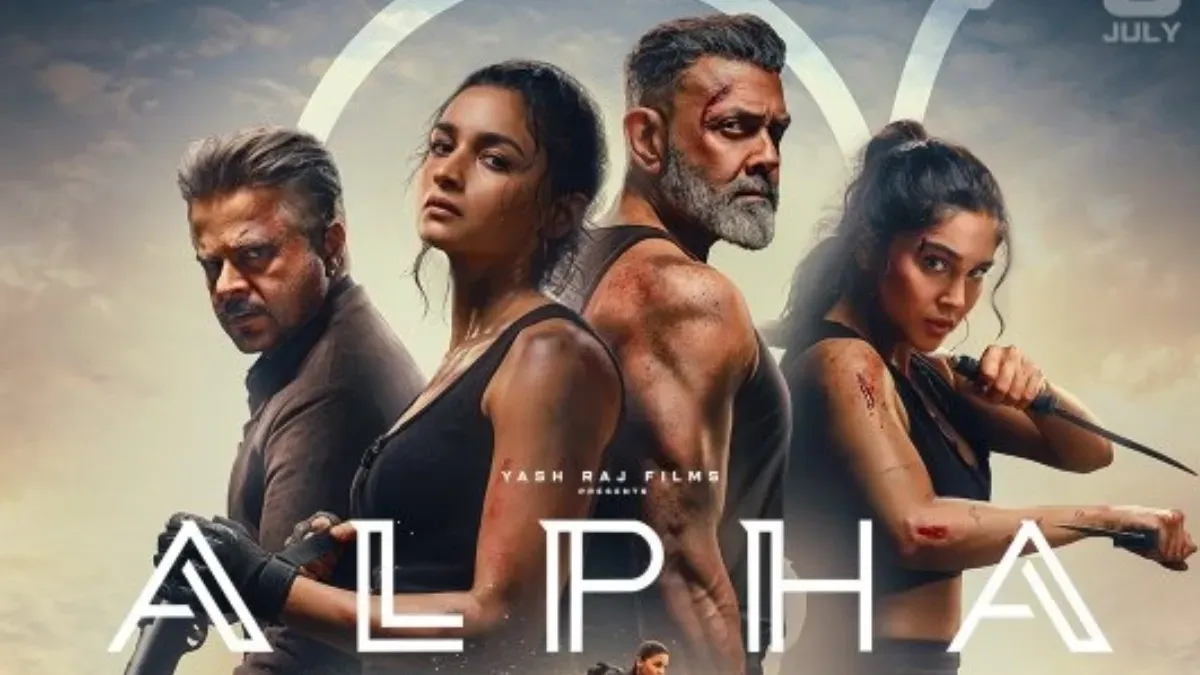 Alia Bhatt looking thoughtful, possibly from a promotional shot for her film 'Alpha'.