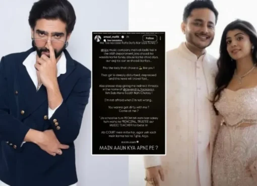 Tanishk Bagchi and Amaal Mallik, both well-known music composers.