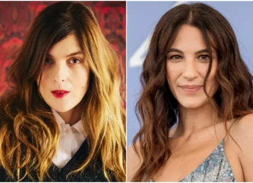 Valérie Donzelli and Carolina Cavalli at a film festival event