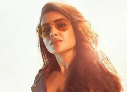 Samantha Ruth Prabhu looking stylish and thoughtful, with a hint of anticipation in her expression.
