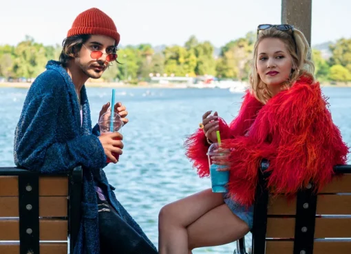 Gregg Araki smiling, looking thoughtful.