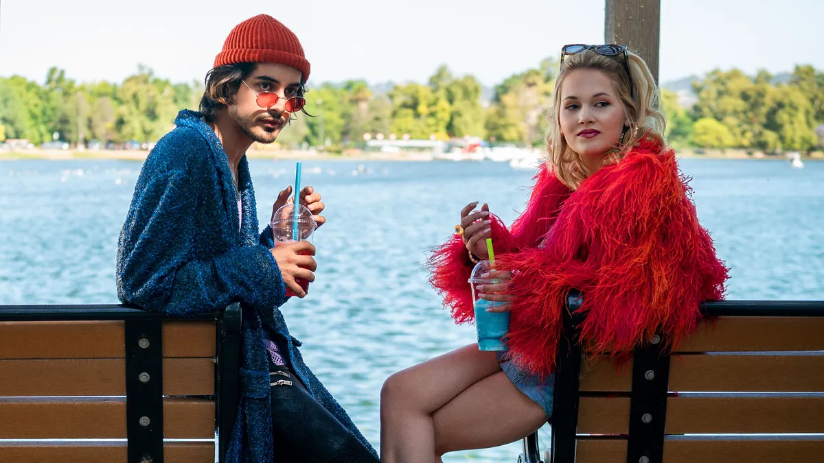 Gregg Araki smiling, looking thoughtful.