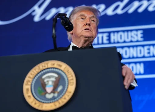 We Just Watched Donald Trump’s WHCD Speech and It Was a Whole Vibe