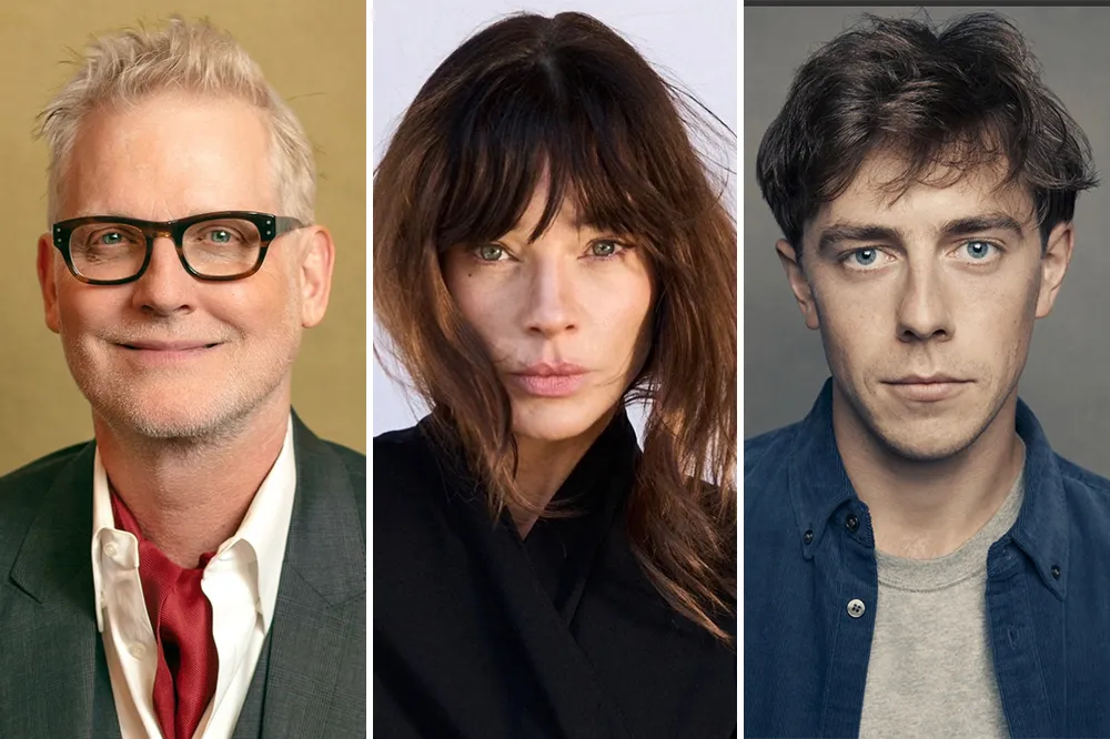 Craig Kilborn, Lauren German, and Tom Byrne in a split image for "The Life Golden" announcement.
