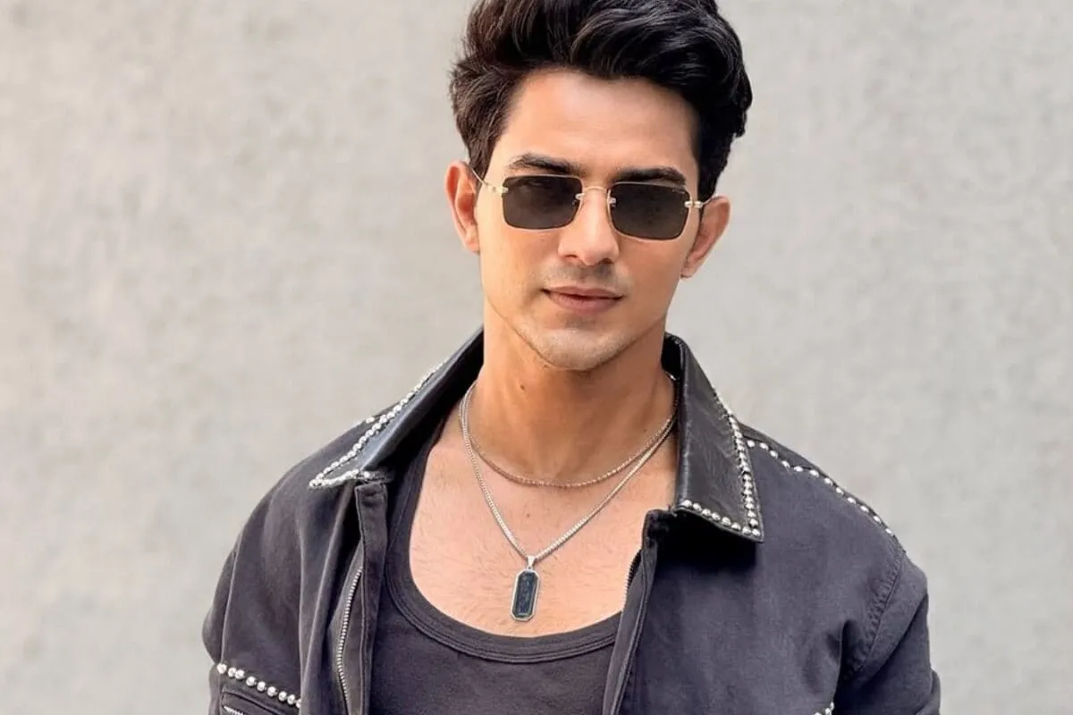 Headshot of TV actor Rohit Chandel with a serious expression.