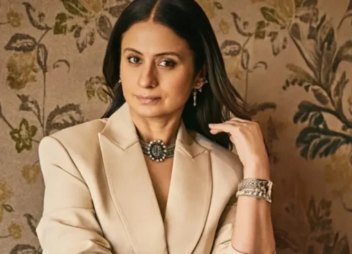 Rasika Dugal smiling, reflecting on her character Beena Tripathi.