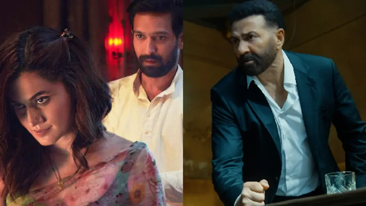 A collage of movie posters with a mysterious, suspenseful vibe, representing Hindi mystery films.