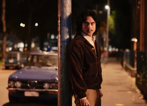 A dramatic movie poster for 'The Chilean' featuring a tense atmosphere.