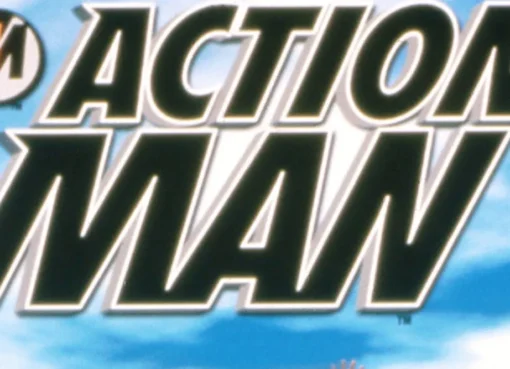 A classic Action Man action figure with articulated joints, ready for adventure.