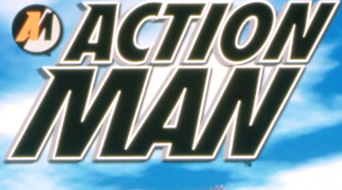 A classic Action Man action figure with articulated joints, ready for adventure.
