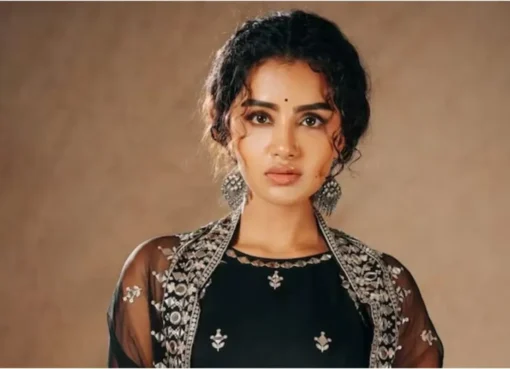 Actress Anupama Parameswaran speaking in an interview.