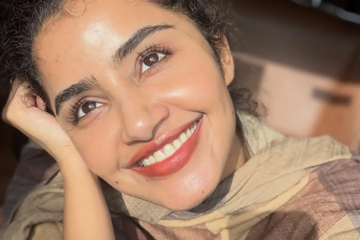 Anupama Parameswaran looking thoughtful.